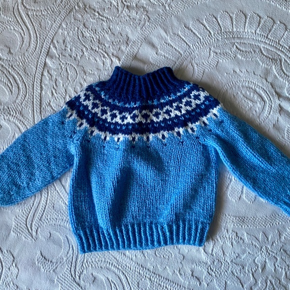 Vintage Hand Knit 2T Sweater - Picture 3 of 7